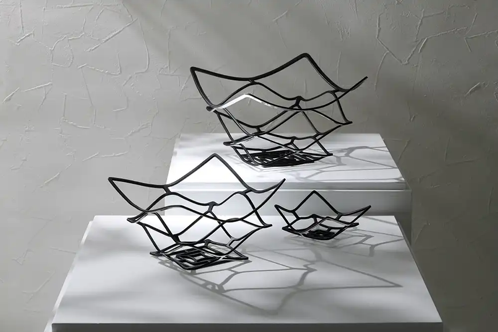 翻轉雙色 方形魔術置物籃-KAGO