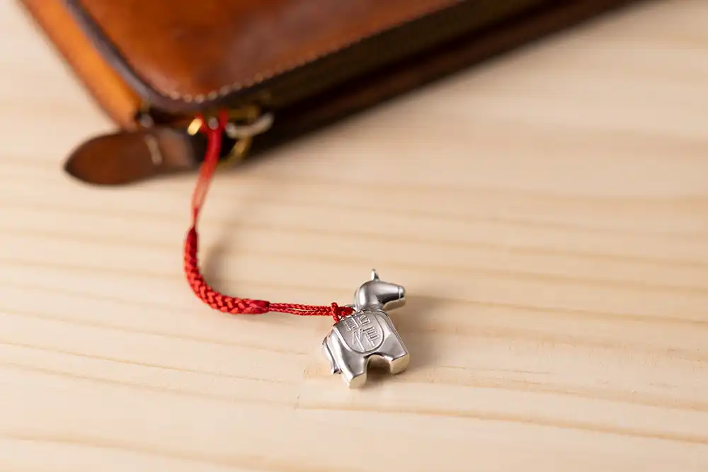 能作純錫馬年生肖吊飾