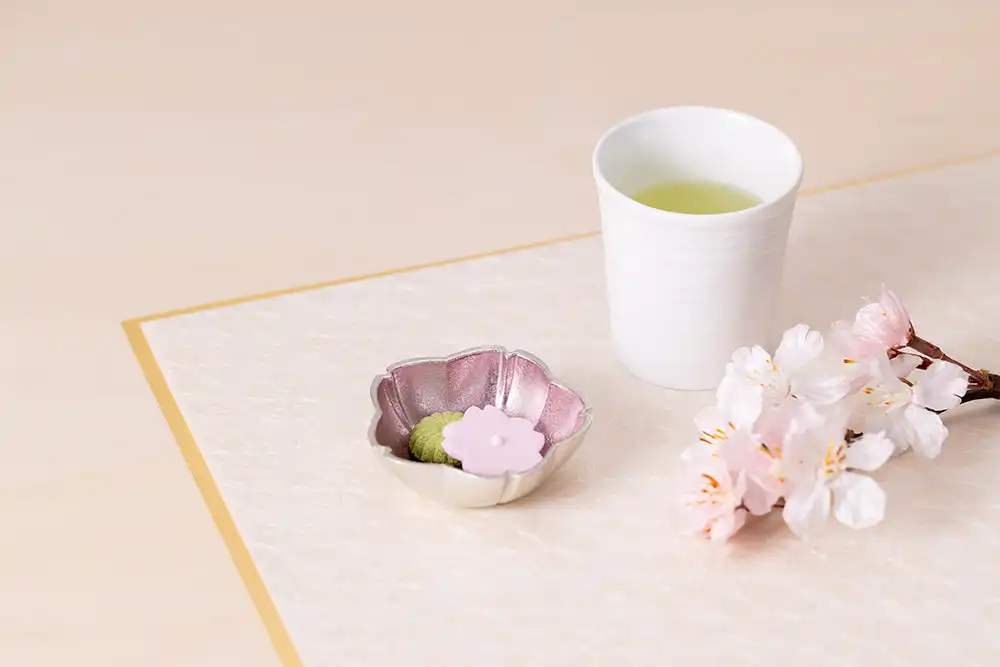 能作淡櫻櫻花小鉢