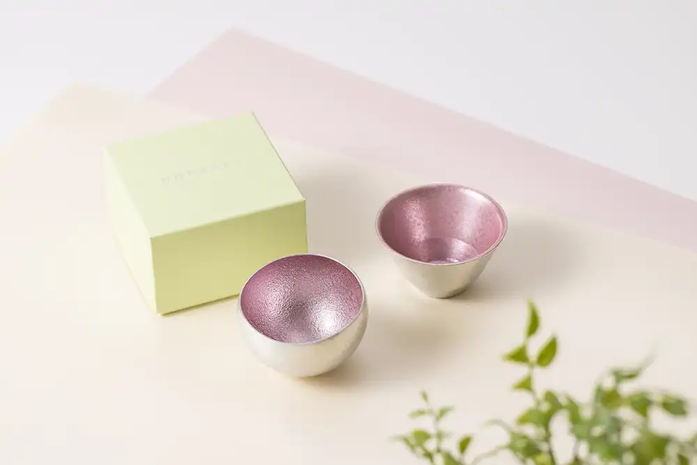 櫻花系列-櫻色圓滿搖曳杯&櫻色喜宴杯