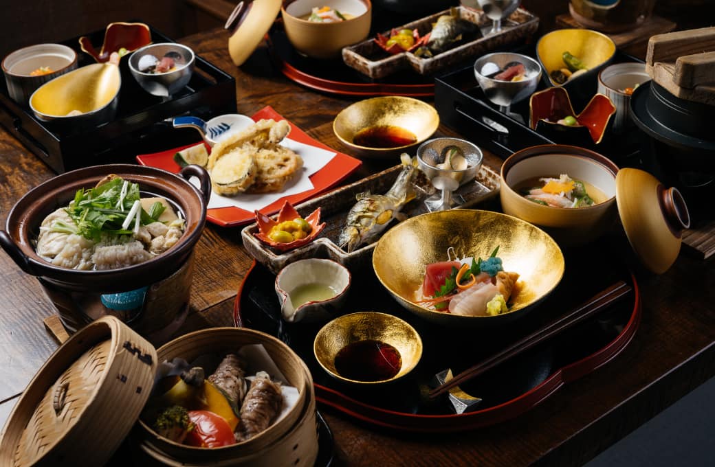 會席料理晚餐