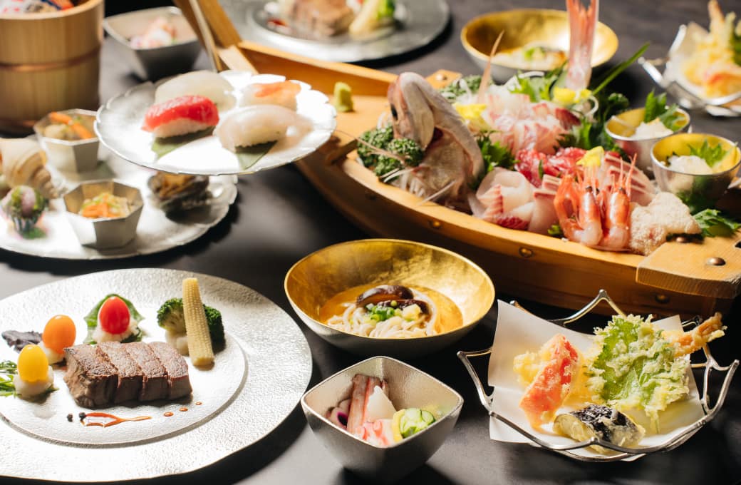 晚餐:富山會席料理