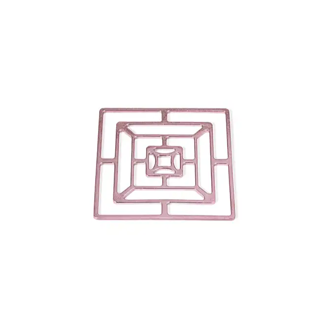 淡櫻方形魔術置物籃 - S