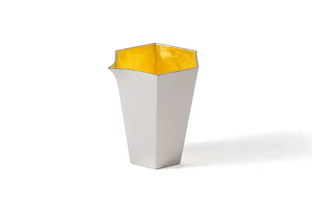 金箔六角片口盅